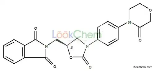 446292-08-6 1H-Isoindole-1,3(2H)-dione,2-[[(5S)-2-oxo-3-[4-(3-oxo-4-morpholinyl)phenyl]-5-oxazolidinyl]methyl]-