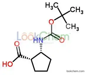 137170-89-9 (1S,2R)-2-[(tert-butoxycarbonyl)amino]cyclopentanecarboxylic acid