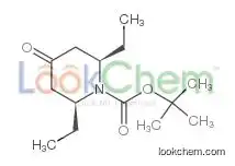Tert-butyl (2r,6s)-2,6-diethyl-4-oxopiperidine-1-carboxylate