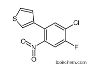 3-(5-chloro-4-fluoro-2-nitrophenyl)thiophene