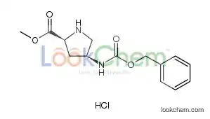 (2s,4s)-methyl 4-(((benzyloxy)carbonyl)amino)pyrrolidine-2-carboxylate Hydrochloride
