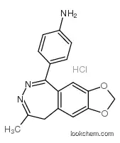 4-(8-methyl-9h-[1,3]dioxolo[4,5-h][2,3]benzodiazepin-5-yl)aniline