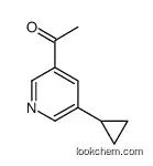 1-(5-cyclopropylpyridin-3-yl)ethanone