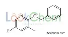 5-bromo-3-methyl-2-phenylmethoxypyridine