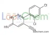 2-amino-5-(2,4-dichlorophenyl)pyridine-4-carbonitrile