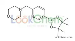 4-[[5-(4,4,5,5-tetramethyl-1,3,2-dioxaborolan-2-yl)pyridin-2-yl]methyl]morpholine
