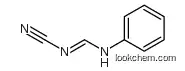 N-cyano-n'-phenylmethanimidamide