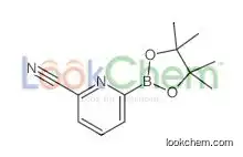 6-(4,4,5,5-tetramethyl-1,3,2-dioxaborolan-2-yl)pyridine-2-carbonitrile