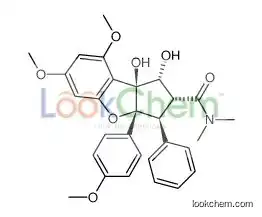 (1r,2r,3s,3ar,8bs)-1,8b-dihydroxy-6,8-dimethoxy-3a-(4-methoxyphenyl)-n,n-dimethyl-3-phenyl-2,3-dihydro-1h-cyclopenta[b][1]benzof