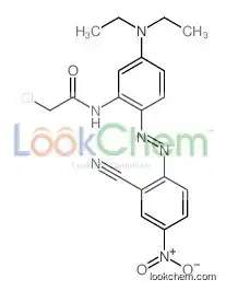 2-chloro-n-[2-[(2-cyano-4-nitrophenyl)diazenyl]-5-(diethylamino)phenyl]acetamide
