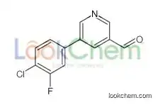 5-(4-chloro-3-fluorophenyl)pyridine-3-carbaldehyde