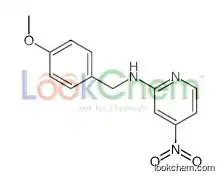 N-[(4-methoxyphenyl)methyl]-4-nitropyridin-2-amine