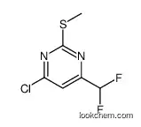 4-chloro-6-(difluoromethyl)-2-methylsulfanylpyrimidine