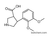 (3s,4r)-4-(2,3-dimethoxyphenyl)pyrrolidine-3-carboxylic Acid