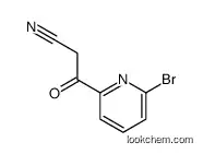 3-(6-bromopyridin-2-yl)-3-oxopropanenitrile