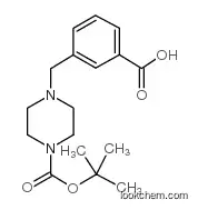 3-[[4-[(2-methylpropan-2-yl)oxycarbonyl]piperazin-1-yl]methyl]benzoic Acid