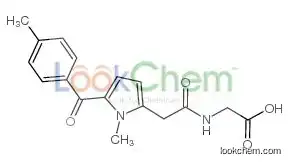 2-[[2-[1-methyl-5-(4-methylbenzoyl)pyrrol-2-yl]acetyl]amino]acetic Acid