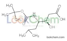 (3r,4s)-3-hydroxy-6-methyl-4-[(2-methylpropan-2-yl)oxycarbonylamino]heptanoic Acid