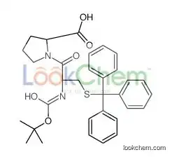 (2s)-1-[(2r)-2-[(2-methylpropan-2-yl)oxycarbonylamino]-3-tritylsulfanylpropanoyl]pyrrolidine-2-carboxylic Acid