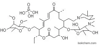 20-Deoxo-20-(3,5-dimethyl-1-piperidinyl)desmycosin phosphate