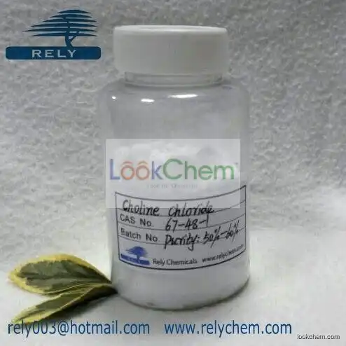 Choline chloride 50% 60% (on vegetable carrier) CAS No.:67-48-1 food additives and preservatives