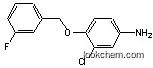 3-Chloro-4-((3-fluorobenzyl)oxy)aniline