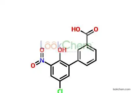 5'-chloro-2'-hydroxy-3'-nitro-[1,1'-Biphenyl]-3-carboxylic acid