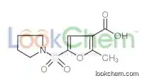 2-methyl-5-pyrrolidin-1-ylsulfonylfuran-3-carboxylic Acid
