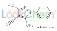3,5-dimethyl-1-phenylpyrazole-4-carbonitrile