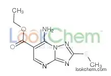 Ethyl 7-amino-2-methylsulfanyl-[1,2,4]triazolo[1,5-a]pyrimidine-6-carboxylate
