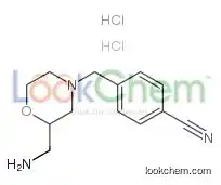 4-[[2-(aminomethyl)morpholin-4-yl]methyl]benzonitrile,dihydrochloride