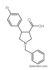 1-benzyl-4-(4-bromophenyl)pyrrolidine-3-carboxylic Acid