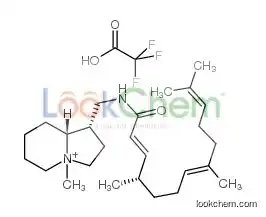 (2e,4s,7e)-n-[[(1s,4s,8ar)-4-methyl-1,2,3,5,6,7,8,8a-octahydroindolizin-4-ium-1-yl]methyl]-4,8,12-trimethyltrideca-2,7,11-triena