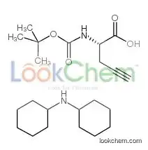 N-cyclohexylcyclohexanamine,(2s)-2-[(2-methylpropan-2-yl)oxycarbonylamino]pent-4-ynoic Acid