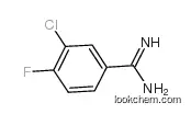 3-chloro-4-fluorobenzenecarboximidamide