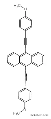 9,10-bis[2-(4-methoxyphenyl)ethynyl]anthracene