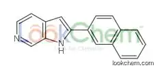 2-naphthalen-2-yl-1h-pyrrolo[2,3-c]pyridine