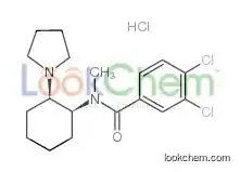 3,4-dichloro-n-methyl-n-(2-pyrrolidin-1-ylcyclohexyl)benzamide,hydrochloride