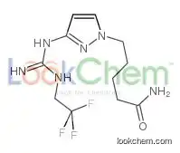 5-[3-[[n'-(2,2,2-trifluoroethyl)carbamimidoyl]amino]pyrazol-1-yl]pentanamide