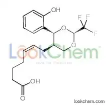 Ici 185,282,5-(z)-7-(4-o-hydroxyphenyl-2-trifluoromethyl-1,3dioxan-cis-5-yl)heptenoicacid