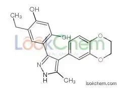 Cct 018159,4-[4-(2,3-dihydro-1,4-benzodioxin-6-yl)-5-methyl-1h-pyrazol-3-yl]-6-ethyl-1,3-benzenediol