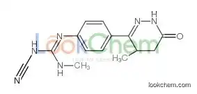 1-cyano-2-methyl-3-[4-(4-methyl-6-oxo-4,5-dihydro-1h-pyridazin-3-yl)phenyl]guanidine