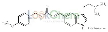 (e)-3-[3-[2-(dimethylamino)ethyl]-1h-indol-5-yl]-n-[(4-methoxyphenyl)methyl]prop-2-enamide