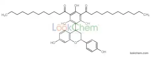 1-[3-dodecanoyl-2,4,6-trihydroxy-5-[7-hydroxy-2-(4-hydroxyphenyl)-3,4-dihydro-2h-chromen-4-yl]phenyl]dodecan-1-one