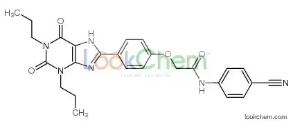 N-(4-cyanophenyl)-2-[4-(2,6-dioxo-1,3-dipropyl-7h-purin-8-yl)phenoxy]acetamide