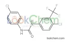 1-(4-chlorophenyl)-3-[4-chloro-3-(trifluoromethyl)phenyl]urea