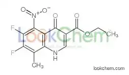 Ethyl 1-cyclopropyl-6,7-difluoro-8-methyl-5-nitro-4-oxoquinoline-3-carboxylate