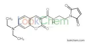 7-diethylamino-3-[n-(2-maleimidoethyl)carbamoyl]coumarin