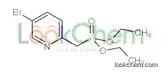 2-(diethylphosphonylmethyl)-5-bromopyridine