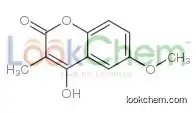 4-hydroxy-6-methoxy-3-methylchromen-2-one